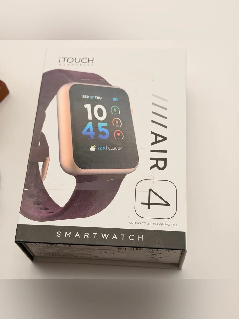 ITouch Air 4, Full set, purple/gold, Box, Papers